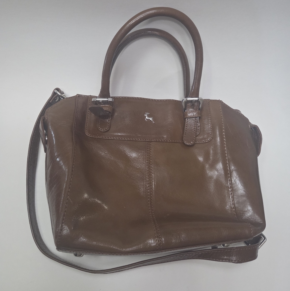 Ashwood Brown Leather Handbag